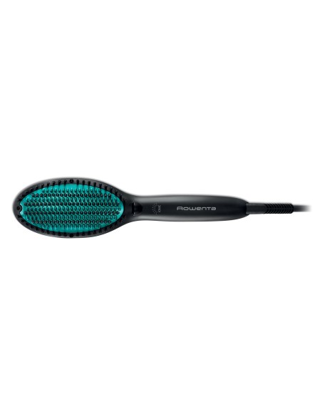Rowenta Power Straight CF5820 messa in piega Spazzola lisciante Caldo Nero, Verde 1,8 m
