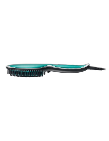 Rowenta Power Straight CF5820 messa in piega Spazzola lisciante Caldo Nero, Verde 1,8 m