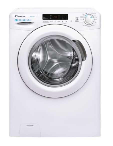 Candy Smart CSWS43642DE 2-11 lavasciuga Libera installazione Caricamento frontale Bianco F