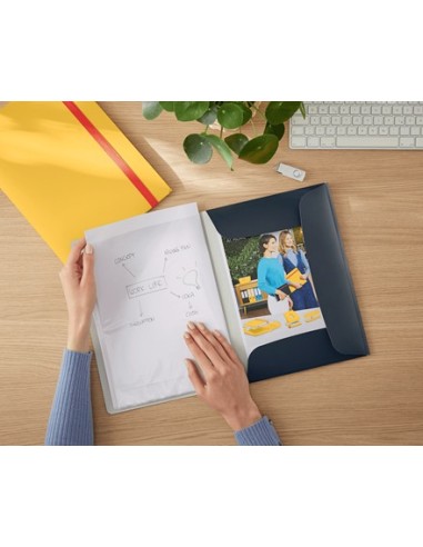 Leitz 46700089 cartella Polipropilene (PP) Grigio A4