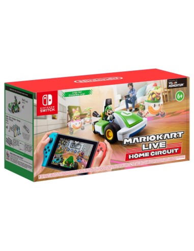 Nintendo Mario Kart Live  Home Circuit Luigi Set modellino radiocomandato (RC) Ideali alla guida Motore elettrico