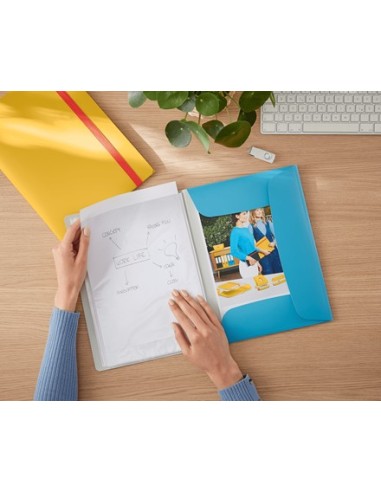 Leitz 46700061 cartella Polipropilene (PP) Blu A4