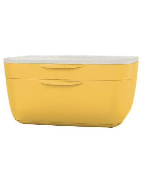 Leitz 53570019 vassoio da scrivania Polistirene (PS) Bianco, Giallo