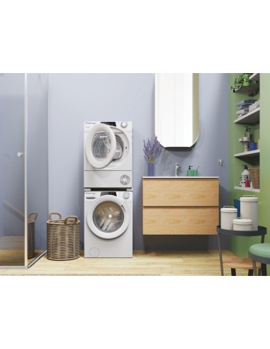 Candy RapidÓ RO441284DWME-S lavatrice Caricamento frontale 8 kg 1200 Giri min A Bianco