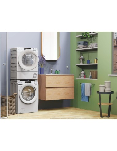 Candy RapidÓ RO441284DWME-S lavatrice Caricamento frontale 8 kg 1200 Giri min A Bianco