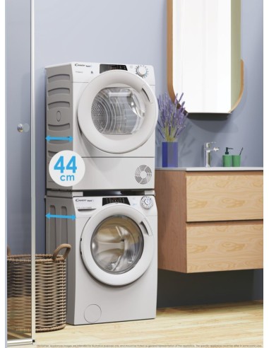 Candy RapidÓ RO441284DWME-S lavatrice Caricamento frontale 8 kg 1200 Giri min A Bianco