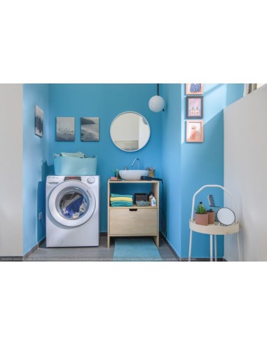 Candy RapidÓ RO441284DWME-S lavatrice Caricamento frontale 8 kg 1200 Giri min A Bianco