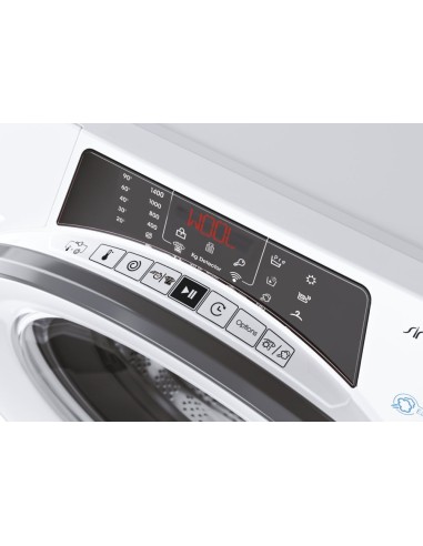 Candy RapidÓ ROW4854DWMSE 1-S lavasciuga Libera installazione Caricamento frontale Bianco D