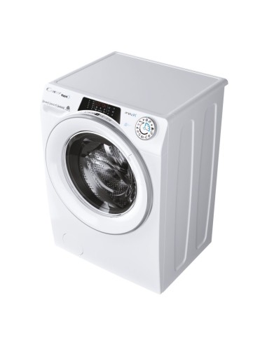 Candy RapidÓ ROW51066DWMSE-S lavasciuga Libera installazione Caricamento dall'alto Bianco D