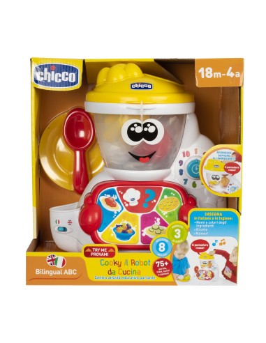 Chicco Toy ABC Cooky The Kitchen Robot Ita En