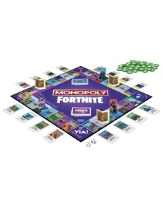 Hasbro Gaming Monopoly - Fortnite (gioco in scatola, , edizione italiana)