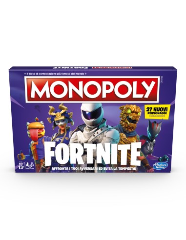 Hasbro Gaming Monopoly - Fortnite (gioco in scatola, , edizione italiana)