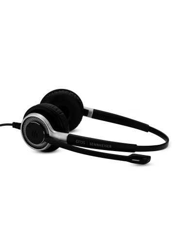 EPOS | SENNHEISER IMPACT SC 660 ANC USB Auricolare Cablato A Padiglione Musica e Chiamate USB tipo A Nero, Argento