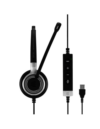 EPOS | SENNHEISER IMPACT SC 660 ANC USB Auricolare Cablato A Padiglione Musica e Chiamate USB tipo A Nero, Argento