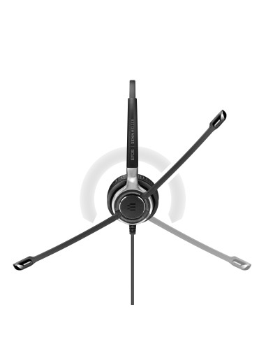 EPOS | SENNHEISER IMPACT SC 635 USB Auricolare Cablato A Padiglione Musica e Chiamate USB tipo A Nero, Argento