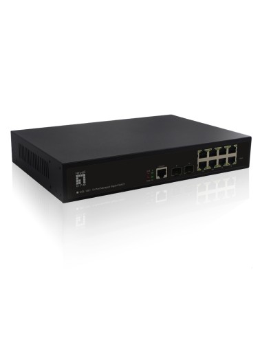 LevelOne GEL-1061 switch di rete Gestito L2 Gigabit Ethernet (10 100 1000) Nero