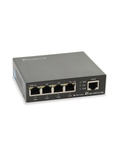 LevelOne GEP-0523 switch di rete Gigabit Ethernet (10 100 1000) Supporto Power over Ethernet (PoE) Nero