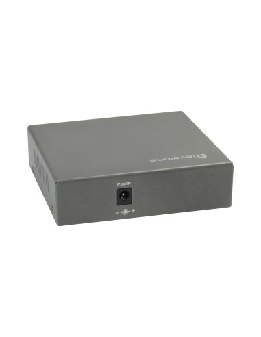 LevelOne GEP-0523 switch di rete Gigabit Ethernet (10 100 1000) Supporto Power over Ethernet (PoE) Nero