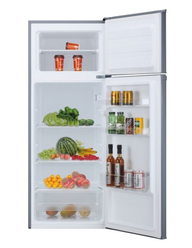 Candy CMDDS 5142XN frigorifero con congelatore Libera installazione 204 L F Acciaio inossidabile