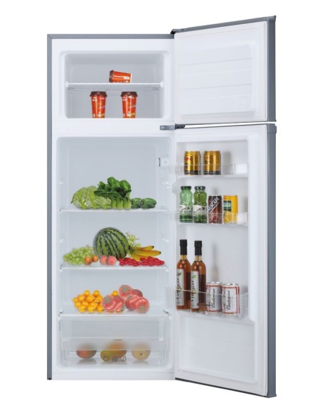 Candy CMDDS 5142XN frigorifero con congelatore Libera installazione 204 L F Acciaio inossidabile