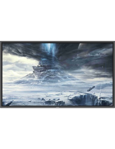 Newline Naos IP 86" Pannello piatto interattivo 2,18 m (86") LED 400 cd m² 4K Ultra HD Nero Touch screen Processore integrato