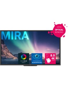 Newline TT-6520HO visualizzatore di messaggi Pannello piatto interattivo 165,1 cm (65") LED Wi-Fi 400 cd m² 4K Ultra HD Nero