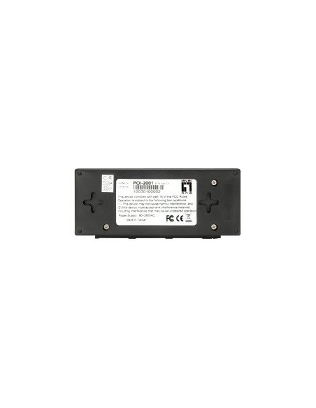 LevelOne POI-2001 adattatore PoE e iniettore Gigabit Ethernet 52 V