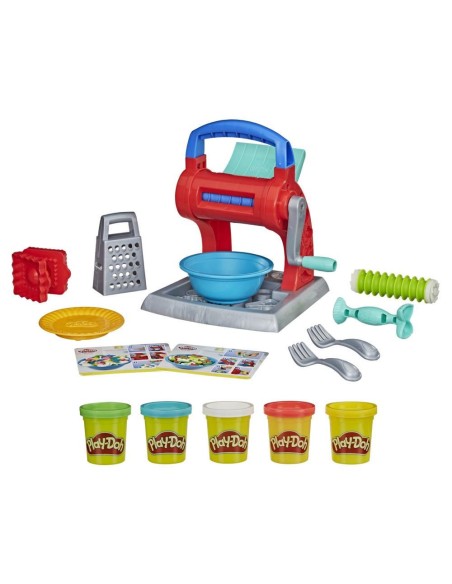 Play-Doh Kitchen Creations - Set per la Pasta, playset con 5 vasetti di pasta da modellare