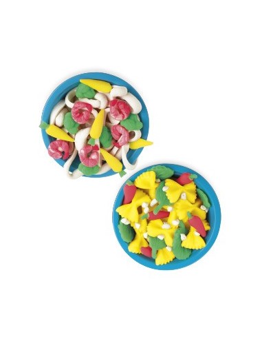 Play-Doh Kitchen Creations - Set per la Pasta, playset con 5 vasetti di pasta da modellare