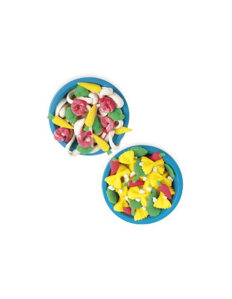 Play-Doh Kitchen Creations - Set per la Pasta, playset con 5 vasetti di pasta da modellare