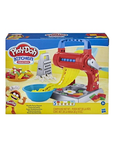 Play-Doh Kitchen Creations - Set per la Pasta, playset con 5 vasetti di pasta da modellare
