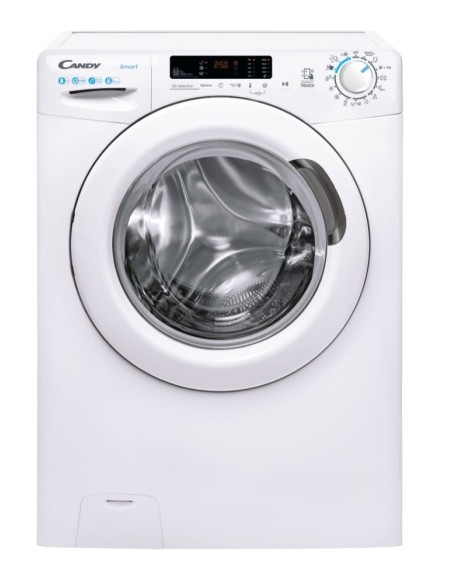 Candy Smart CS44 1282DE 2-S lavatrice Caricamento frontale 8 kg 1200 Giri min D Bianco