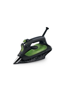 Rowenta Eco Intelligence DW6030 Ferro da Stiro a Vapore, 2500 W, Plastica, Nero Verde
