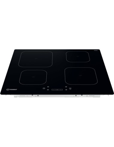 Indesit IS 83Q60 NE Nero Da incasso 59 cm Piano cottura a induzione 4 Fornello(i)