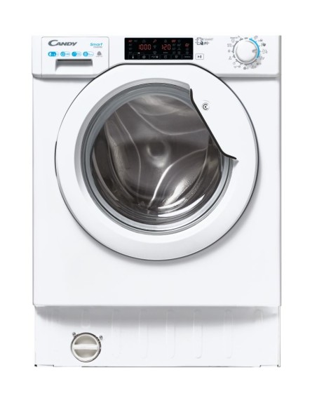 Candy CBDO485TWME 1-S lavasciuga Da incasso Caricamento frontale Bianco D