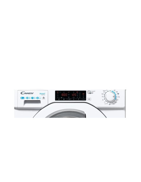 Candy CBDO485TWME 1-S lavasciuga Da incasso Caricamento frontale Bianco D