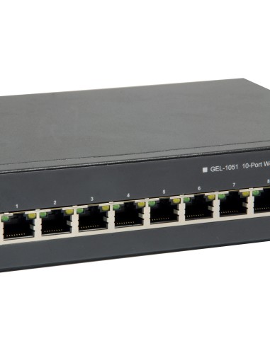 LevelOne GEP-1051 Gestito L2 L3 L4 Gigabit Ethernet (10 100 1000) Supporto Power over Ethernet (PoE) Nero