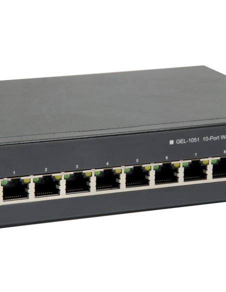 LevelOne GEP-1051 Gestito L2 L3 L4 Gigabit Ethernet (10 100 1000) Supporto Power over Ethernet (PoE) Nero