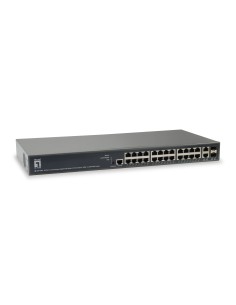 LevelOne GEP-2681 switch di rete Gestito L3 Gigabit Ethernet (10 100 1000) Supporto Power over Ethernet (PoE) Nero