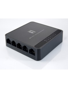LevelOne FEU-0512 switch di rete Fast Ethernet (10 100) Nero