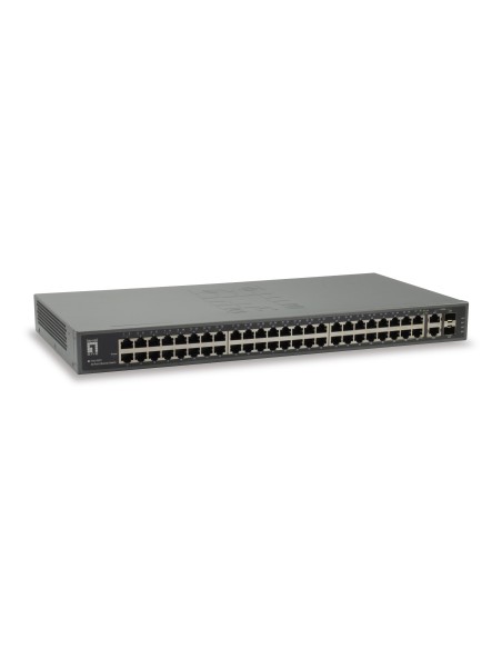 LevelOne FGU-5021 switch di rete Fast Ethernet (10 100) Grigio