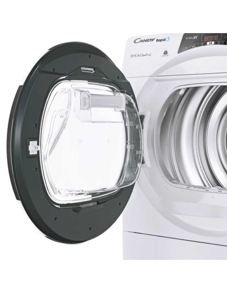 Candy RO H10A2TCEX-S asciugatrice Libera installazione Caricamento dall'alto 10 kg A++ Bianco