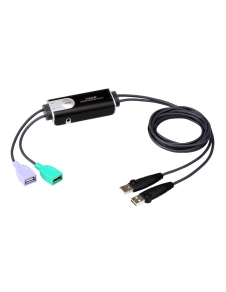 ATEN Switch KM cavo USB Boundless a 2 porte