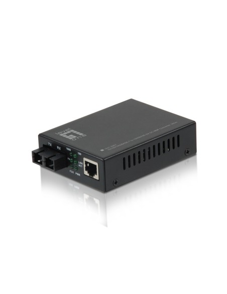 LevelOne GVT-2001 convertitore multimediale di rete 1000 Mbit s 850 nm Modalità multipla Nero