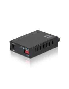 LevelOne GVT-2001 convertitore multimediale di rete 1000 Mbit s 850 nm Modalità multipla Nero 2