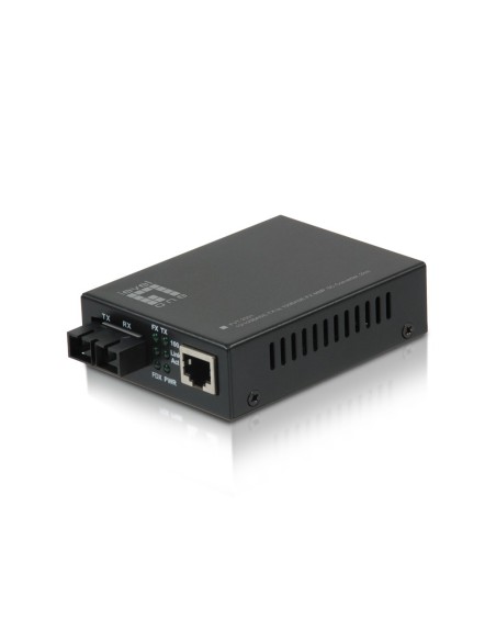 LevelOne FVT-2001 convertitore multimediale di rete 100 Mbit s 1310 nm Modalità multipla Nero