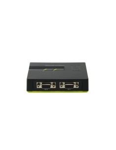LevelOne KVM-0222 switch per keyboard-video-mouse (kvm) Nero, Verde 2