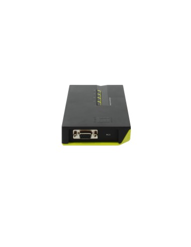 LevelOne KVM-0422 switch per keyboard-video-mouse (kvm) Nero, Verde
