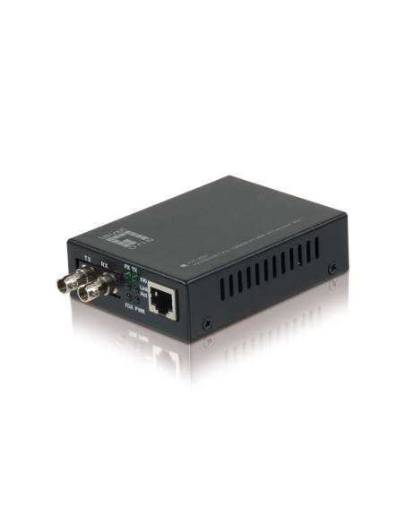 LevelOne FVT-2002 convertitore multimediale di rete 100 Mbit s 1310 nm Nero