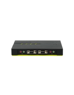 LevelOne KVM-0421 switch per keyboard-video-mouse (kvm) Nero, Verde 2
